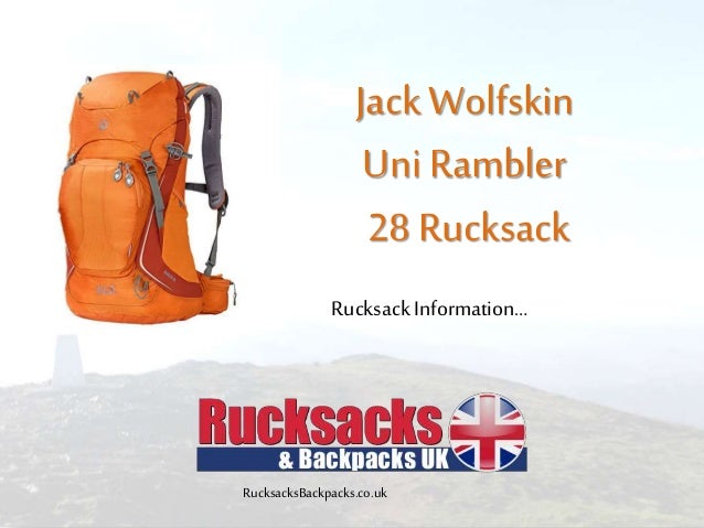 Jack wolfskin rambler 28 Clearance