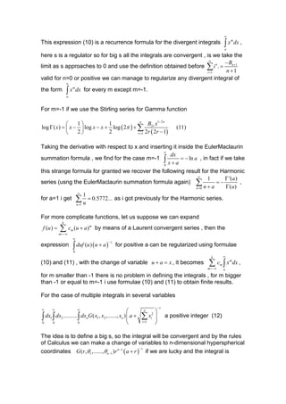 SOME THOUGHTS ON DIVERGENT SERIES | PDF
