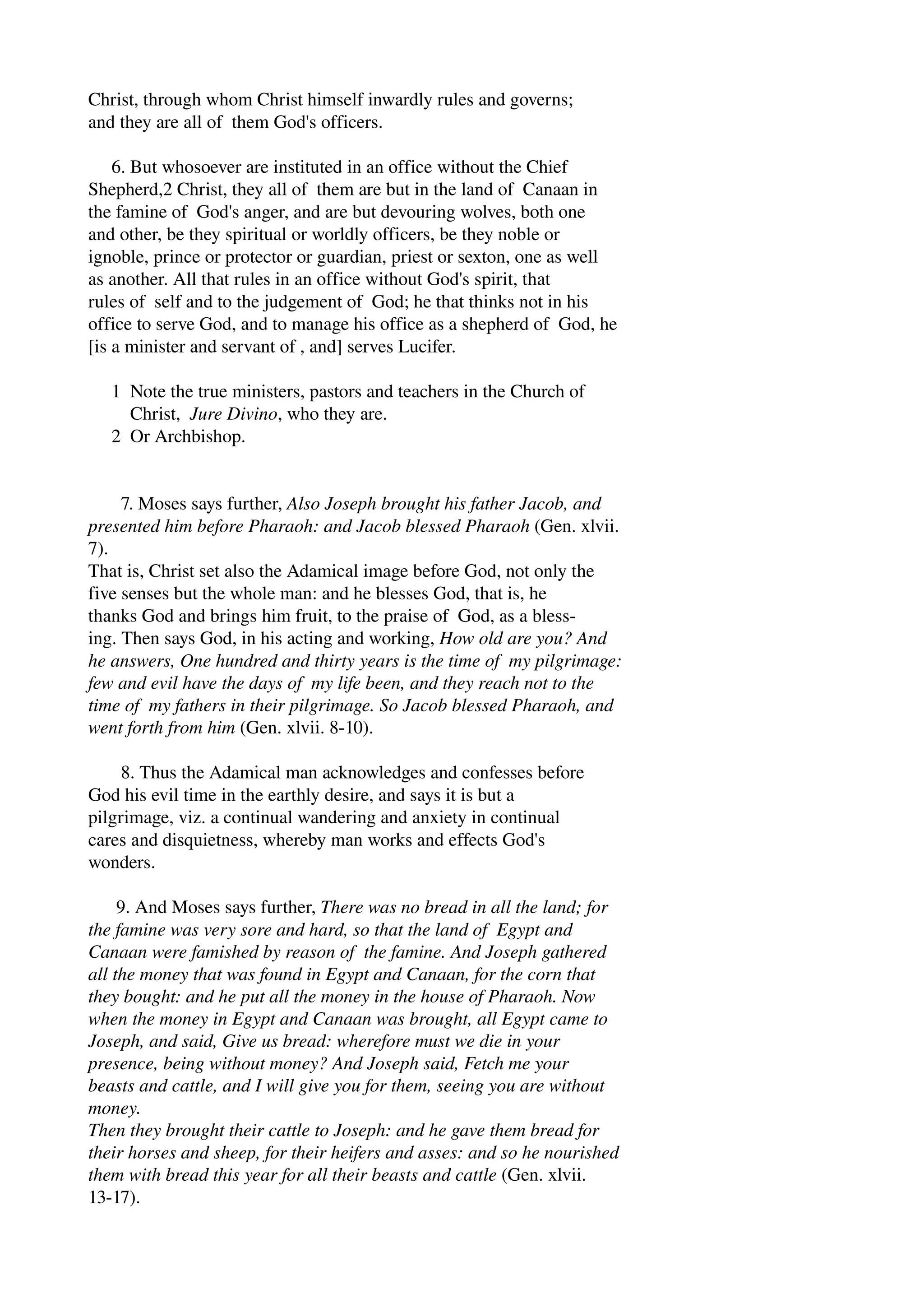 Jacob Boehmes Mysterium Magnum Part Two, Free eBook