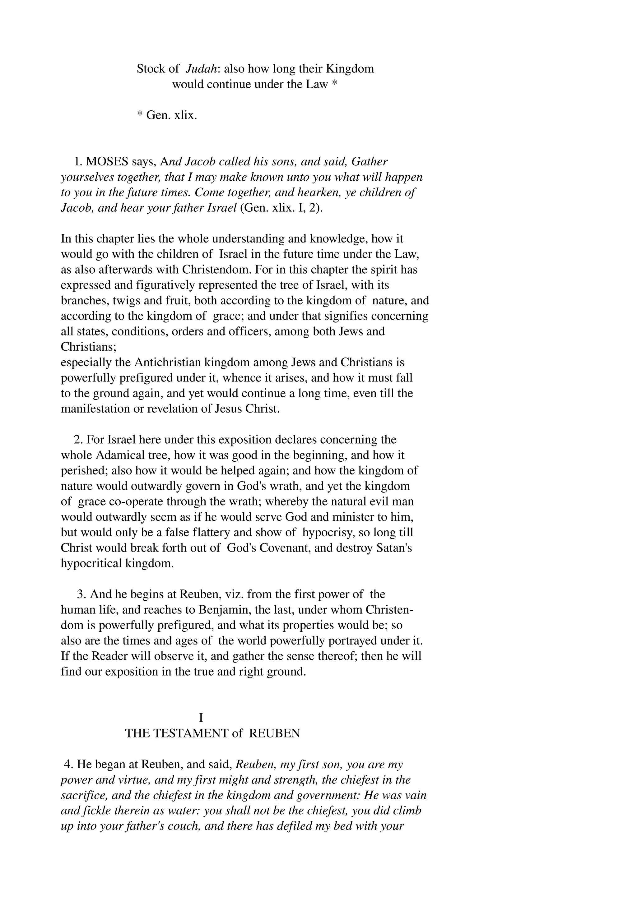 Jacob Boehmes Mysterium Magnum Part Two, Free eBook