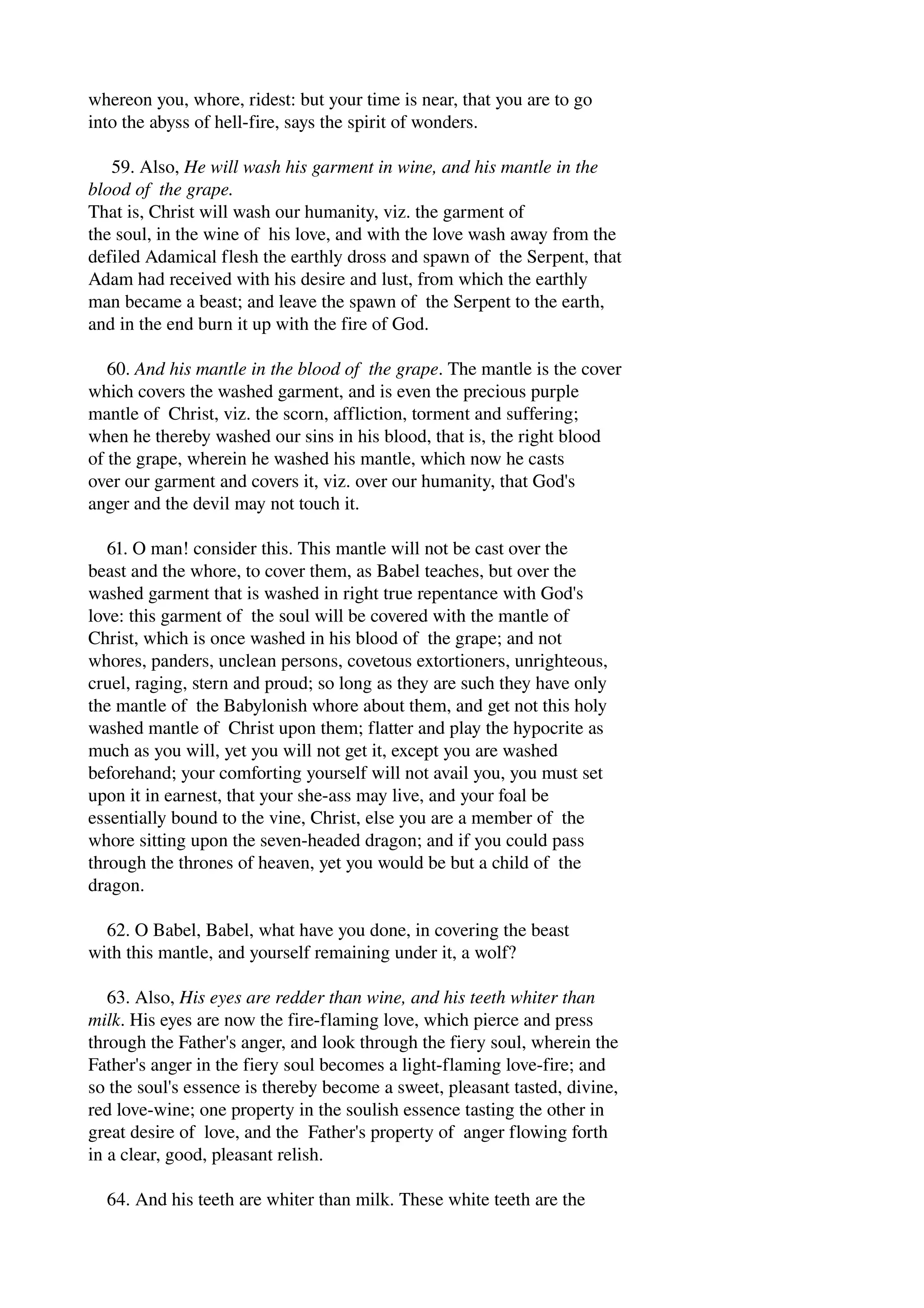 Jacob Boehmes Mysterium Magnum Part Two, Free eBook