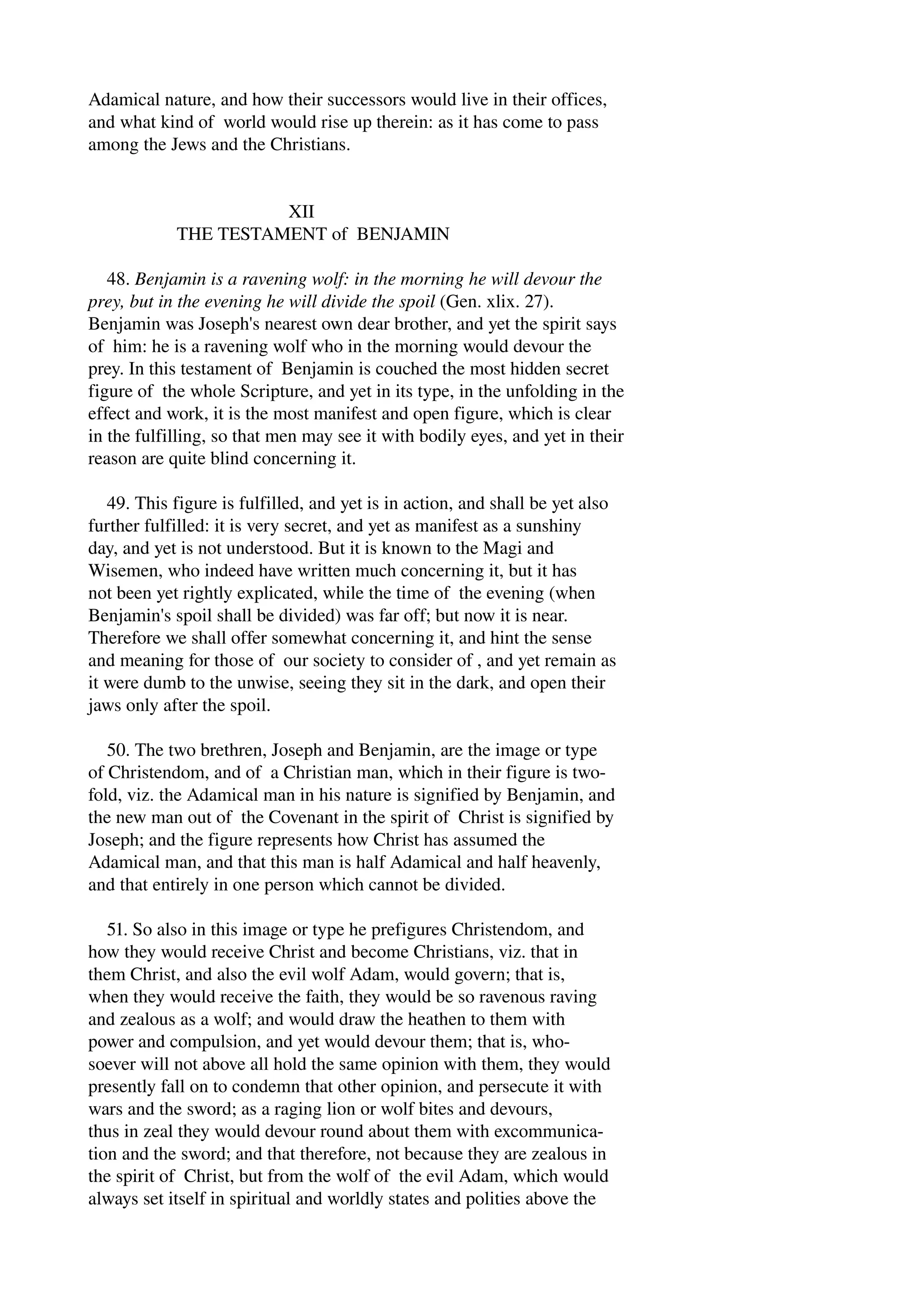 Jacob Boehmes Mysterium Magnum Part Two, Free eBook