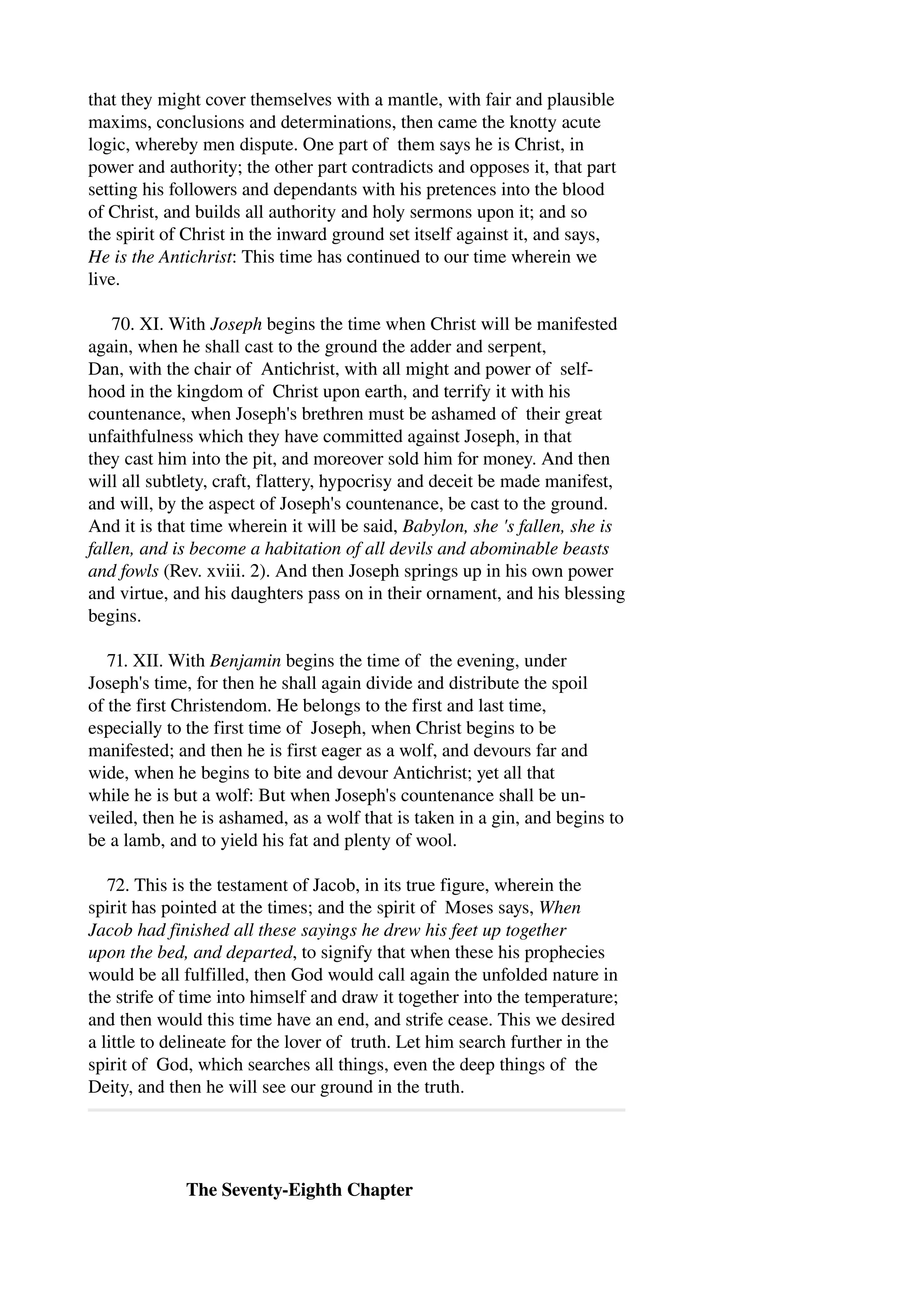 Jacob Boehmes Mysterium Magnum Part Two, Free eBook