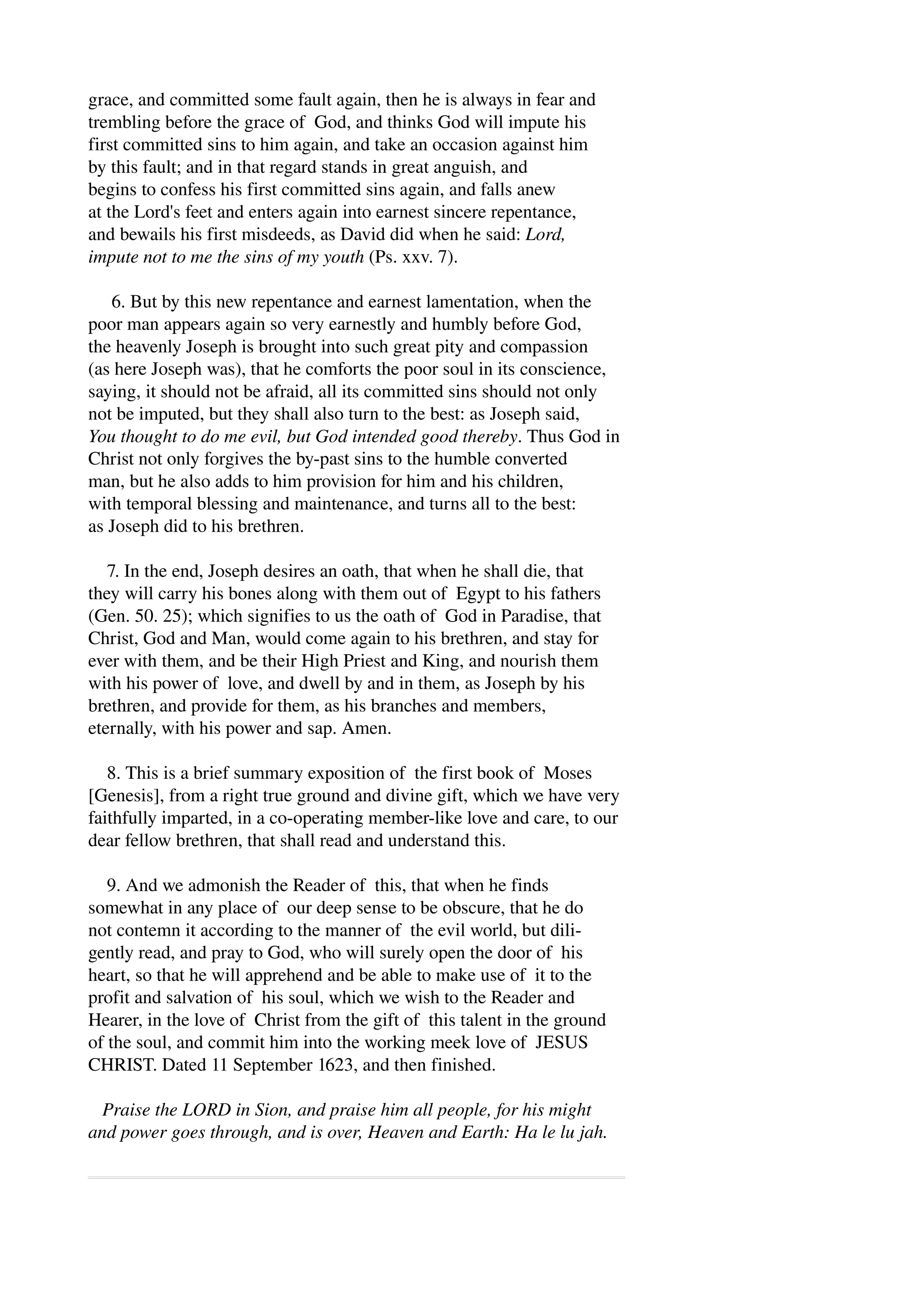 Jacob Boehmes Mysterium Magnum Part Two, Free eBook