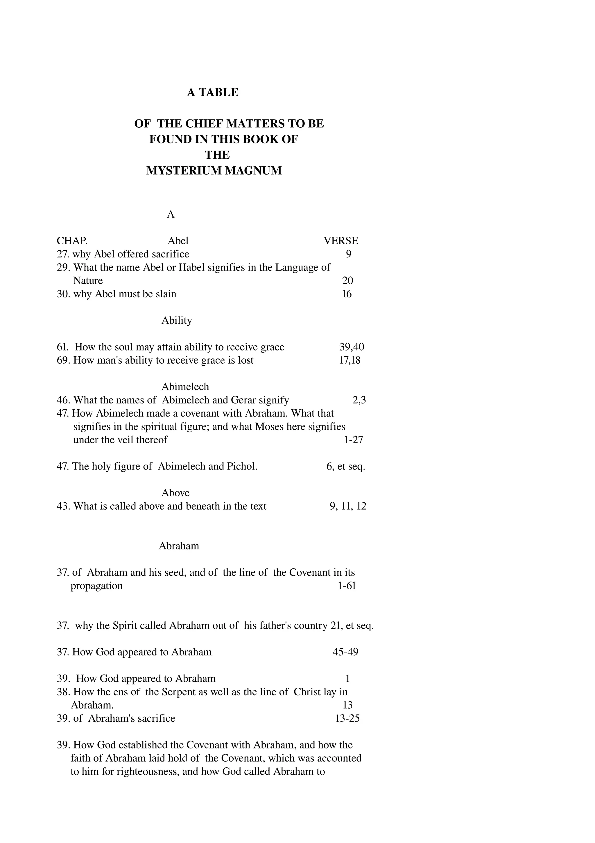 Jacob Boehmes Mysterium Magnum Part Two, Free eBook