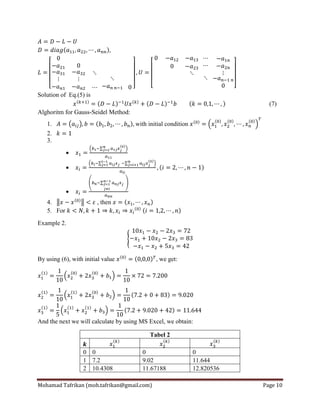 Jacobi method and lagrange interpolation | PDF