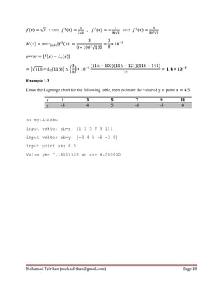 Jacobi method and lagrange interpolation | PDF