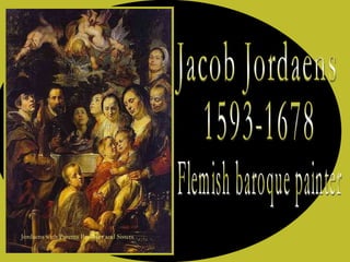 Jacob Jordaens  1593-1678 Flemish baroque painter Jordaens with Parents Brothers and Sisters 