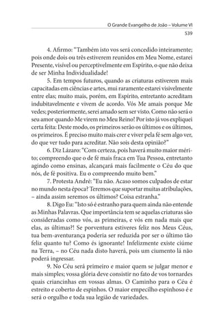 O Grande Evangelho de Joao - vol. 6 (Jacob Lorber)