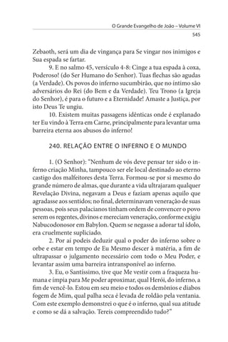 O Grande Evangelho de Joao - vol. 6 (Jacob Lorber)