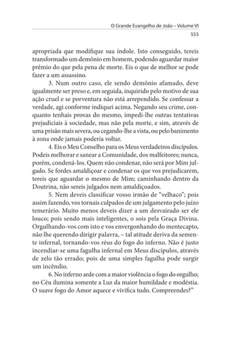 O Grande Evangelho de Joao - vol. 6 (Jacob Lorber)