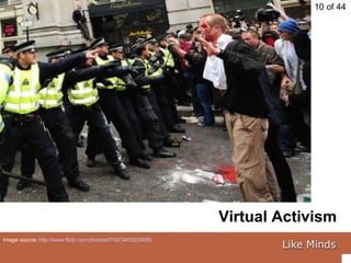 Virtual Activism  Image source:  http://www.flickr.com/photos/0742/3405203655/   