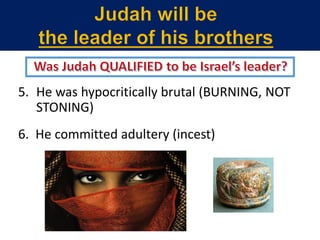 5. He was hypocritically brutal (BURNING, NOT
STONING)
6. He committed adultery (incest)
 