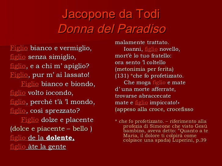 Jacopone Da Todi Donne De Paradiso Jacopone+da+todi