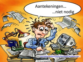 Aantekeningen…
        …niet nodig




Bron: www.renegreve.nl/webteksten/een-cartoon-zegt-meer-dan-1000-woorden/
 
