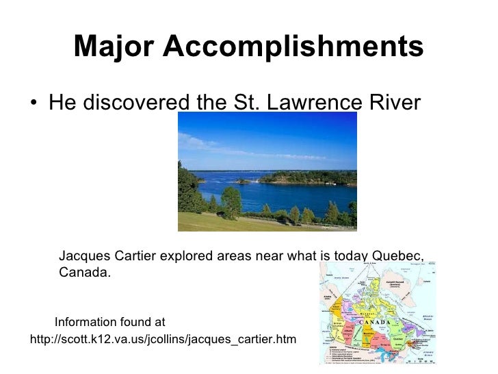 jacques cartier major accomplishments