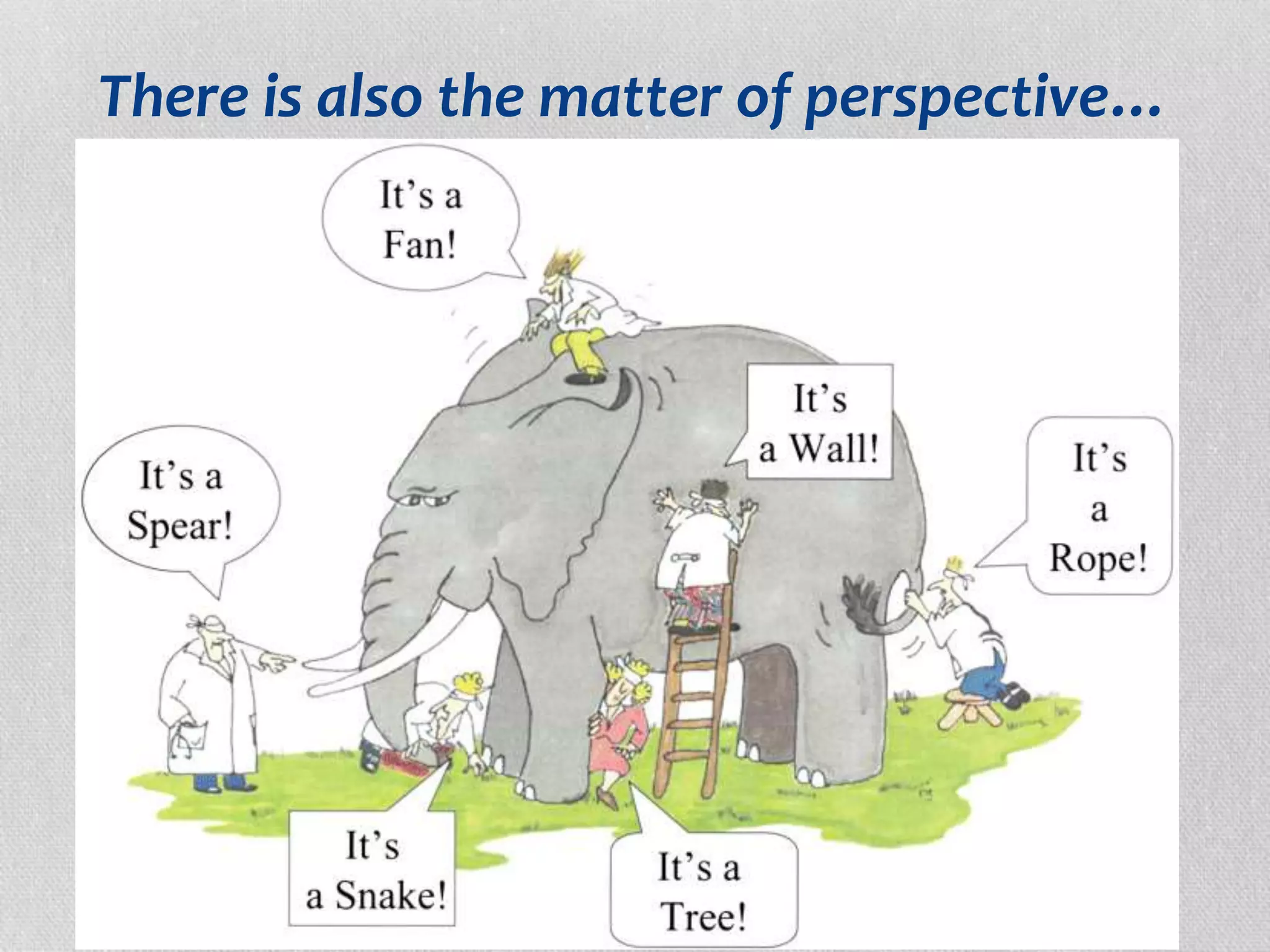 There is also the matter of perspective… 
 