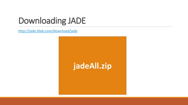 Simple Introduction to JADE (Java Agent DEvelopment) Framework | PDF ...