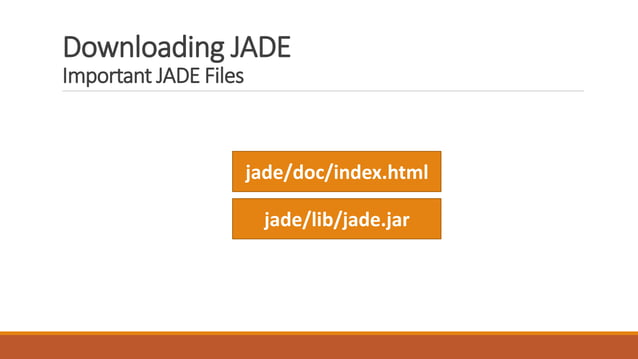 Simple Introduction to JADE (Java Agent DEvelopment) Framework | PDF ...