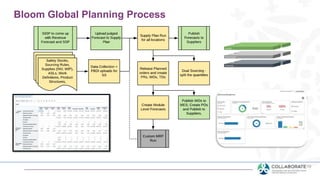 Bloom Global Planning Process
 