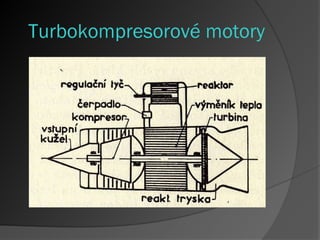 Turbokompresorové motory
 
