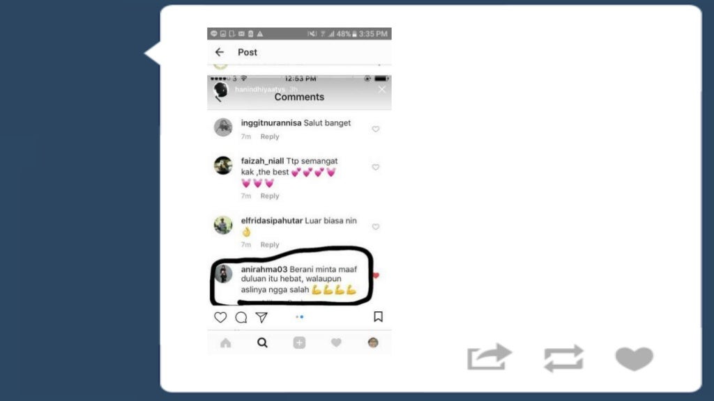 Gaya Klarifikasi Hanin atas Cover Lagu Akad Milik Payung Teduh
