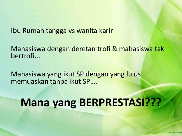 Wanita Karir Vs Ibu Rumah Tangga Dalam Islam - Berbagai Rumah