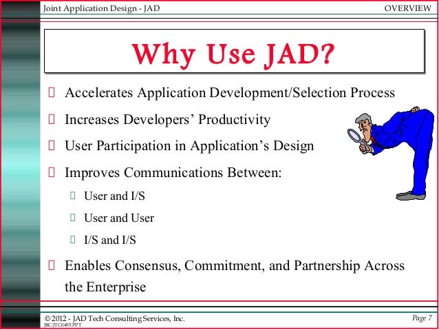 jad joint applications development jad sessions