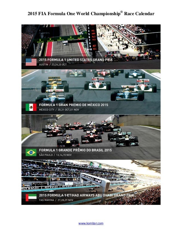 jadwal f1 mexico