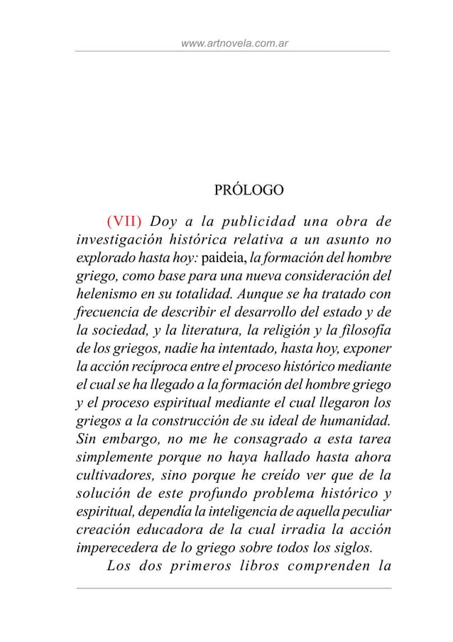 Jaeger, werner paideia libro primerolos ideales de la cultura griega fondo cultura economica Jaeger, werner paideia libro primerolos ideales de la cultura griega fondo cultura economica