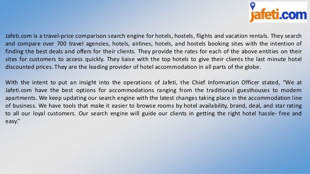 Best Hotel Deal Search Engine Best Hotel Deal Search Engine