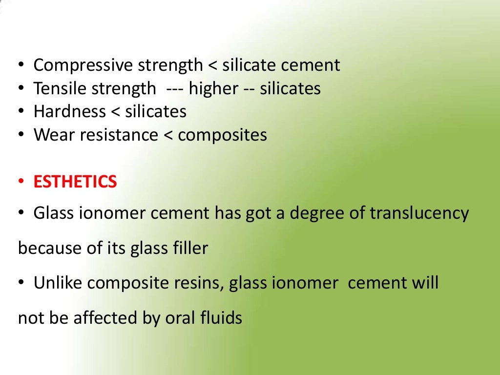 GLASS IONOMER CEMENT AND ITS RECENT ADVANCES by Dr. JAGADEESH KODITY…