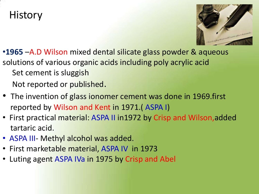GLASS IONOMER CEMENT AND ITS RECENT ADVANCES by Dr. JAGADEESH KODITY…