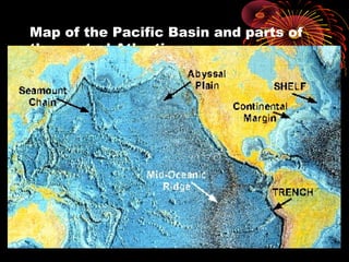 Map of the Pacific Basin and parts of
the central Atlantic
 