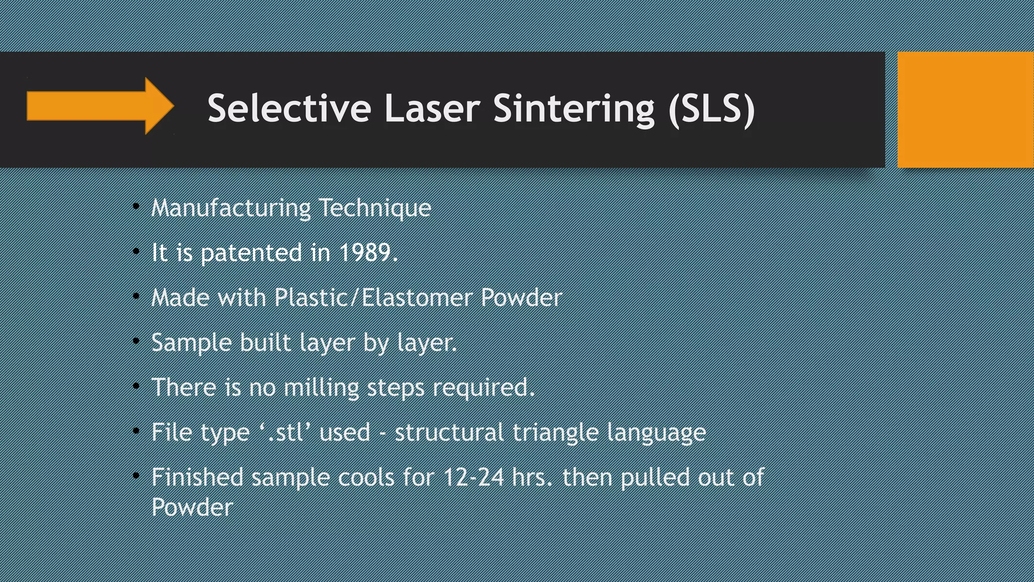 SELECTIVE LASER SINTERING | PPT