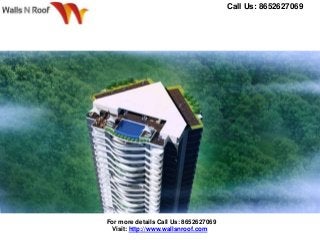 Call Us: 8652627069
For more details Call Us: 8652627069
Visit: http://www.wallsnroof.com
 