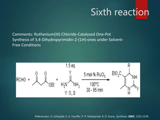 BIGINELLI REACTION | PPT