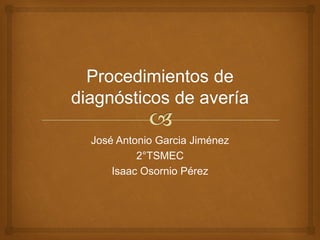 José Antonio Garcia Jiménez
2°TSMEC
Isaac Osornio Pérez
 