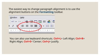 Justify In Paragraph Jagmohan sharma(MS WORD) Idv,m afdk;zlodfkzm TT PPT.pptx
