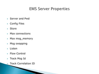 Learn what is TIBCO EMS | PPTX