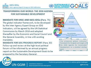 ggim.un.org
Positioning geospatial information to address global challenges
 