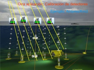 Otra aplicación: Calibración de detectores
                                Ejemplo: Antares/Km3




  Juan A. Garzón. Proyecto Trasgo. E. Politécnica, Ferrol 30.9.2009
 