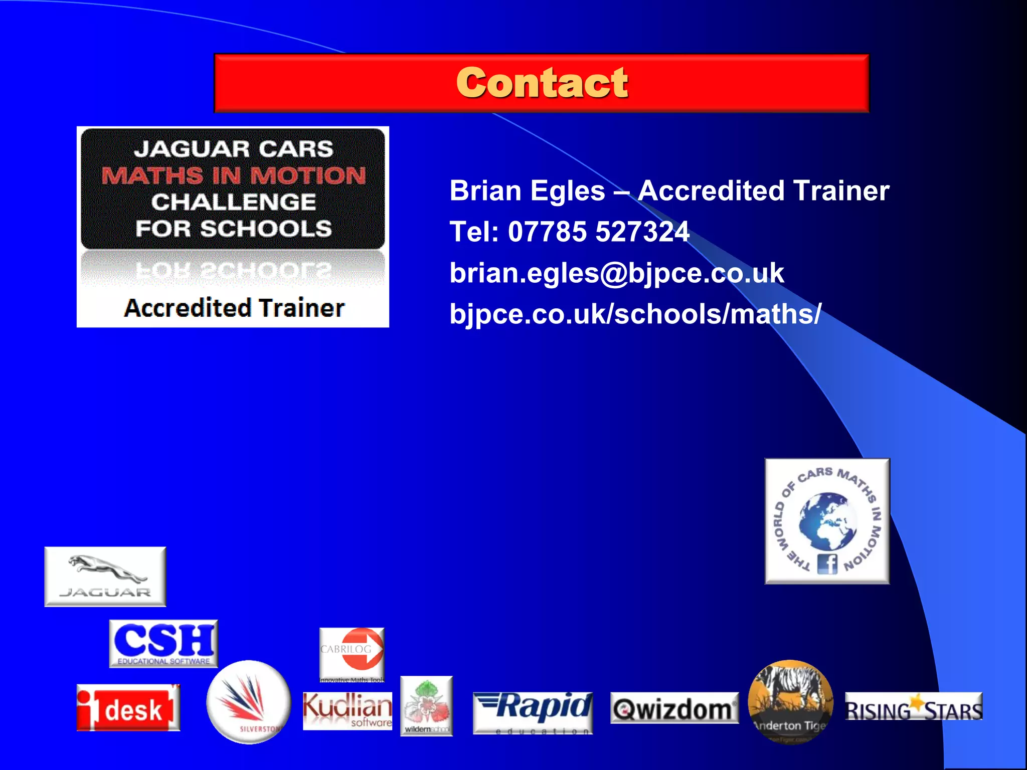 Jaguar cars maths in motion | PDF