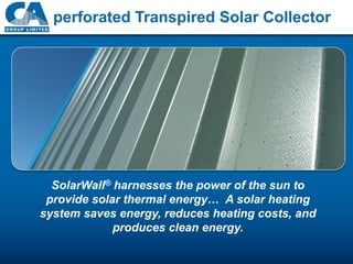 Solar Wal SolarWall® | PDF