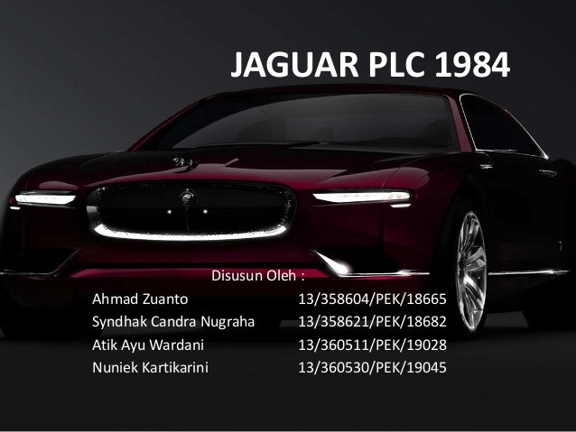 Case study jaguar plc 1984 image