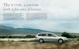 Jaguar X Type brochure