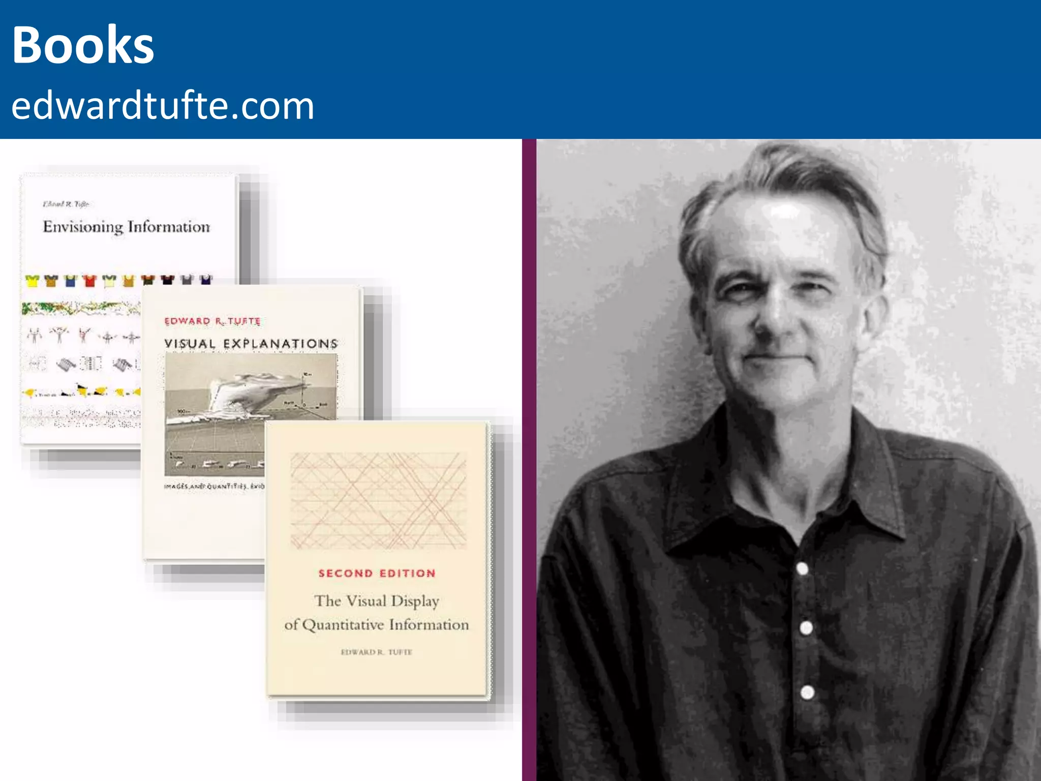 Books
edwardtufte.com
 