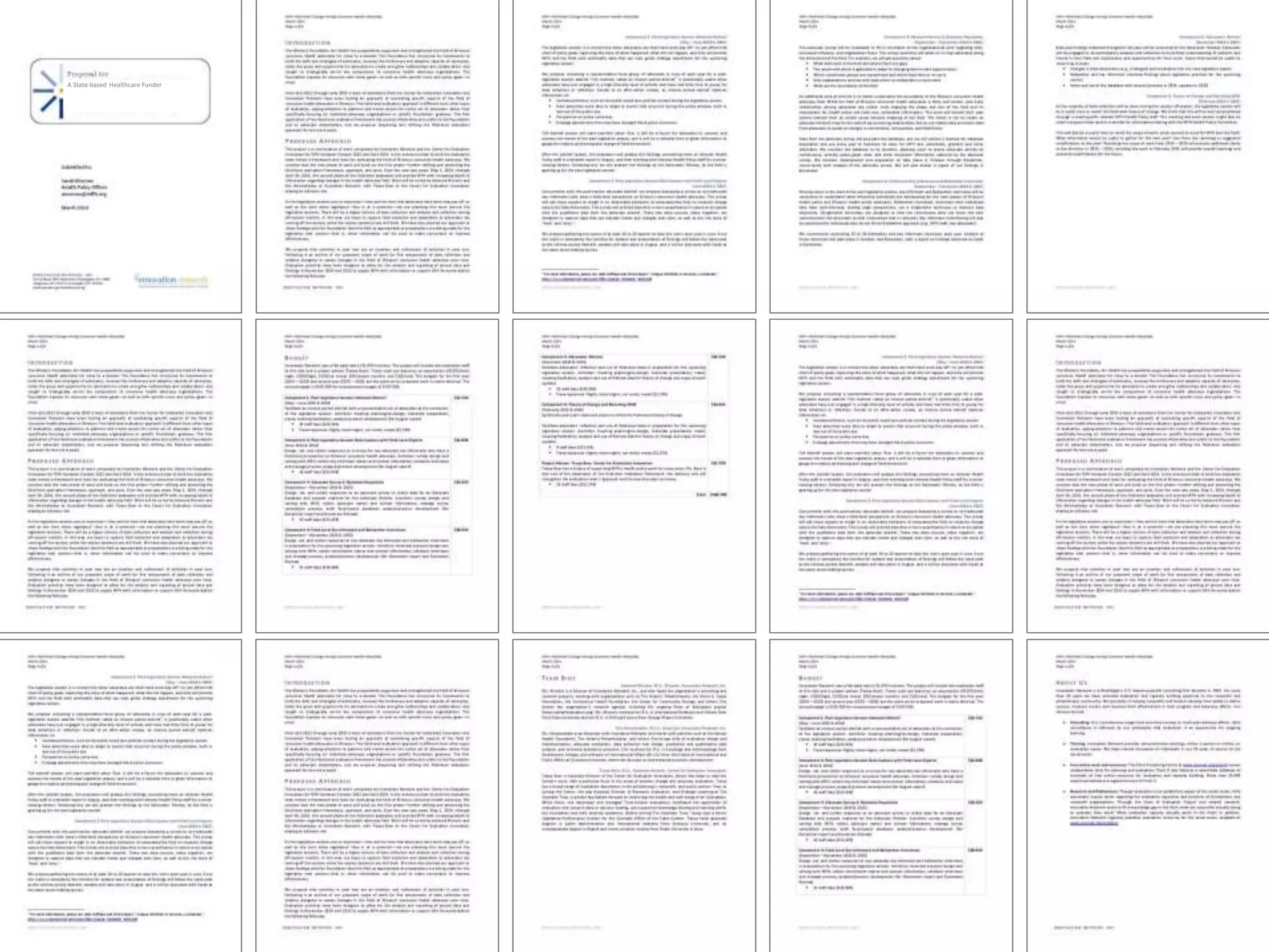 A State-based Healthcare Funder
 