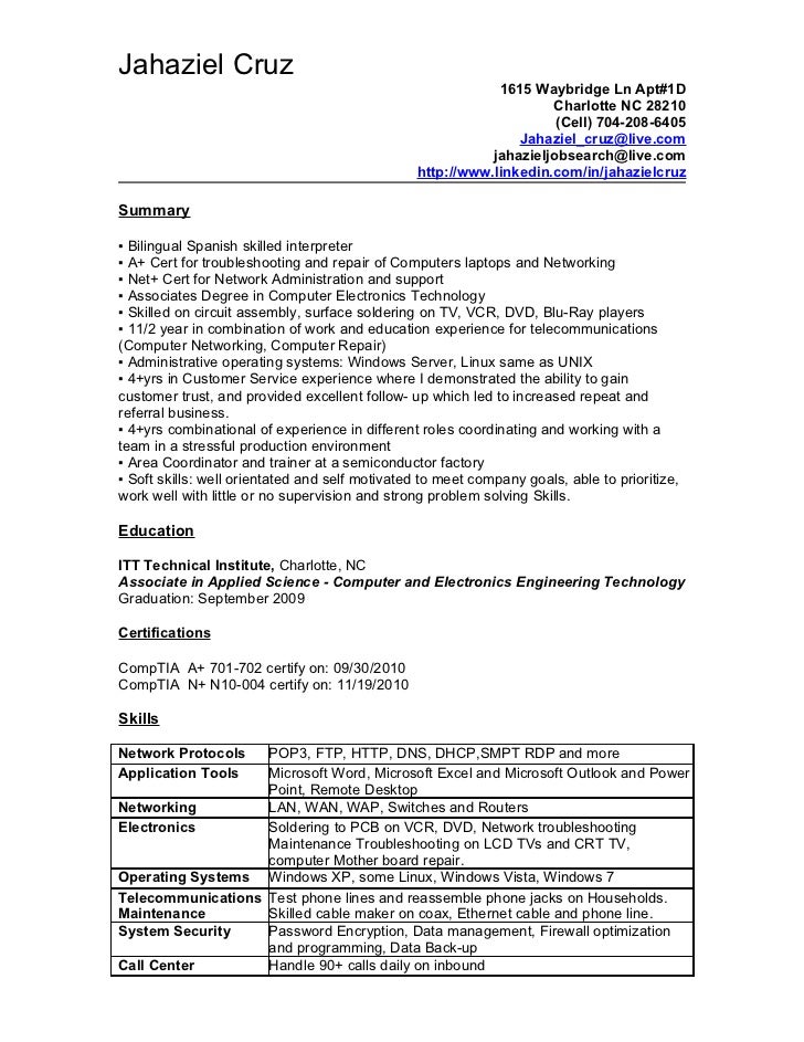 Aplus resume and more