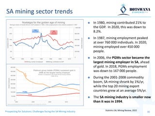 Prospecting for Solutions: Challenges facing the South African Mining ...